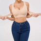 "Posture correction, back-straightening and back-beautifying underwear for women, front-buttoned one-piece gathering without loops, shaping text.