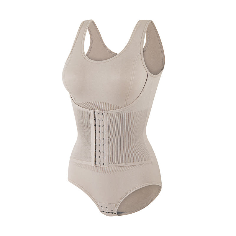 Ladies' body-shaping jumpsuit, tight-fitting, hip-lifting, back-shaping, body-shaping, large-sized body-shaping garment