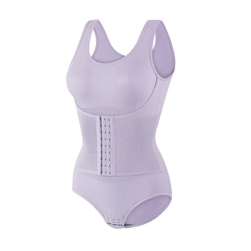 Ladies' body-shaping jumpsuit, tight-fitting, hip-lifting, back-shaping, body-shaping, large-sized body-shaping garment